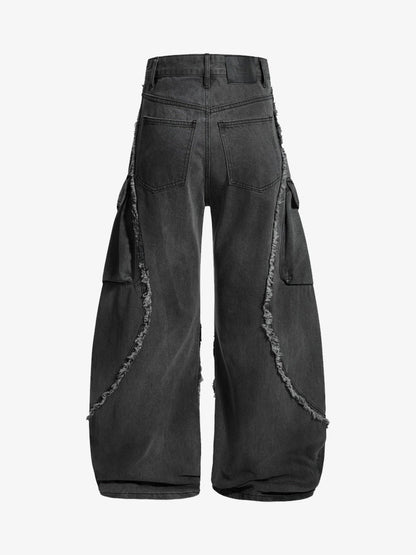 Plaid Jacket with Zipper Detail and Keychain Accessory 