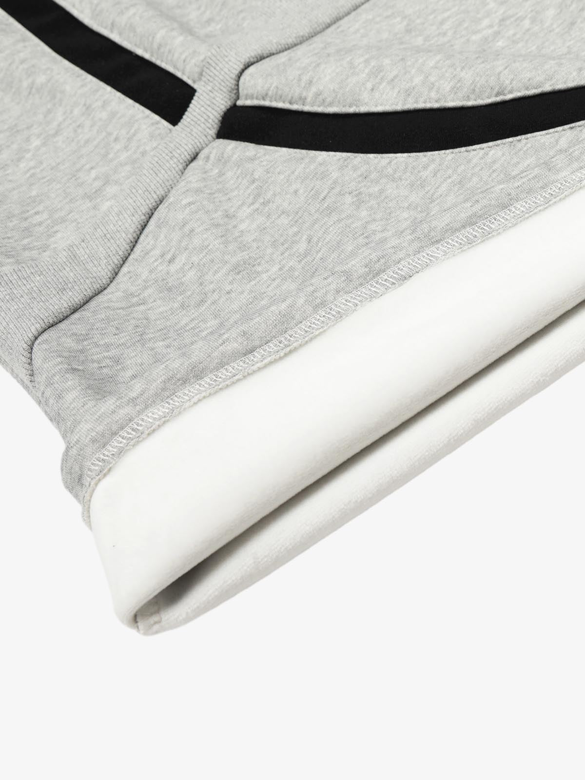 Retro Contrast Panel Drawstring Sweatpants