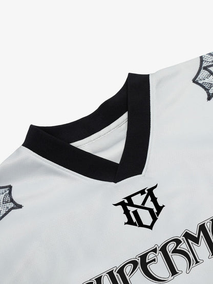 Jersey Style Snake Print T-Shirt - 2418 