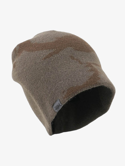 Fleece Lined Camouflage Knit Beanie Hat for Outdoor Winter Wear?