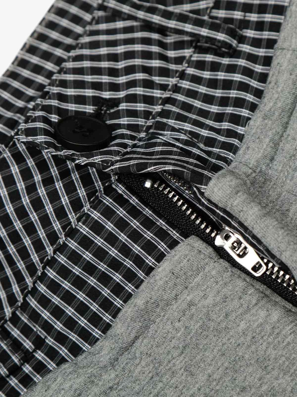 High-Waisted Wide-Leg Pants with Contrast Waistband 