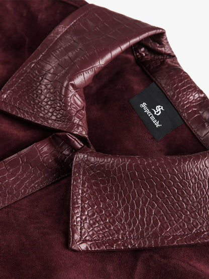 Stylish Embroidered Jacket with Dragon Design for Men 