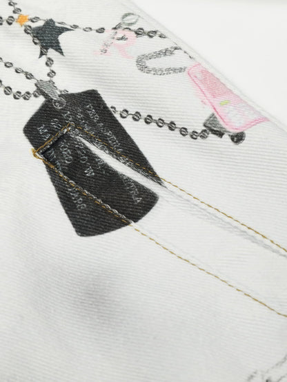 Stylish Embellished Denim Jacket for Women - Perfect for Casual and Trendy Looks 