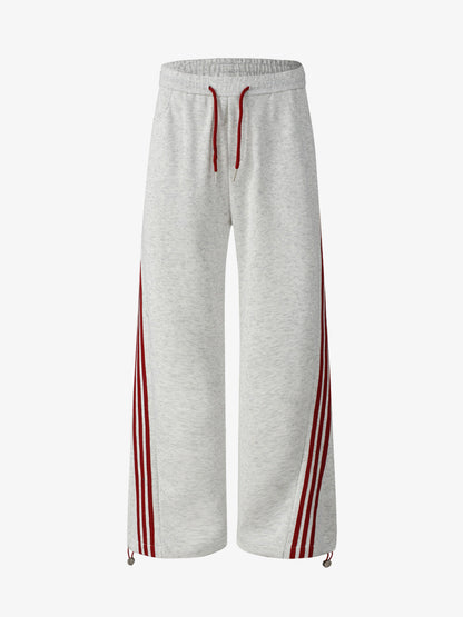 Striped Loose Drape Pants 