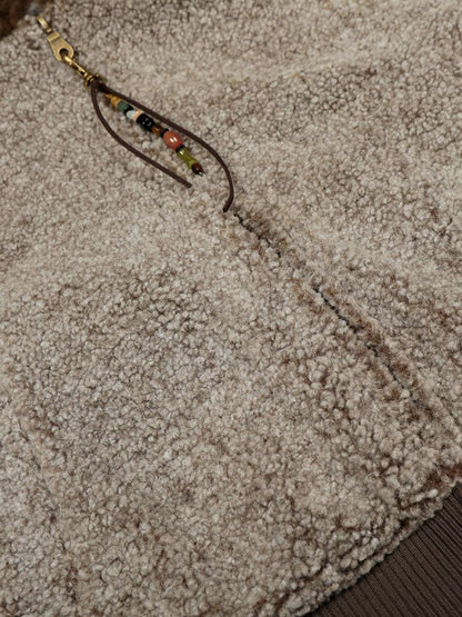 Cozy Hooded Jacket with Faux Fur Trim for Winter and Fall 