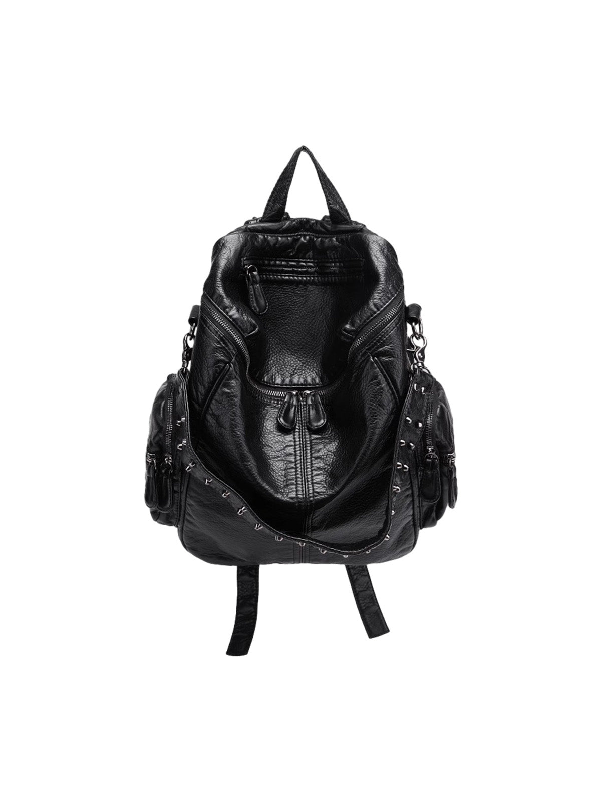 Studded Metallic Backpack