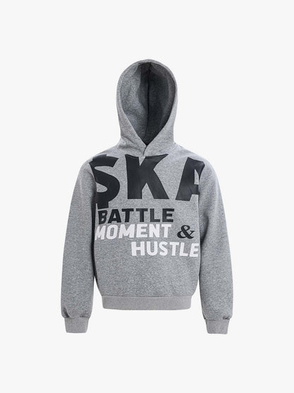 Stylish Hooded Sweatshirt with Bold Graphic Design for Everyday Wear 
