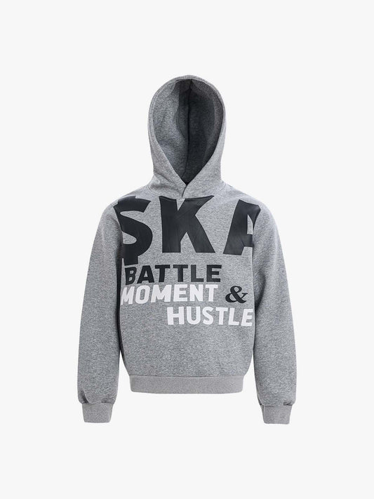 Stylish Hooded Sweatshirt with Bold Graphic Design for Everyday Wear 