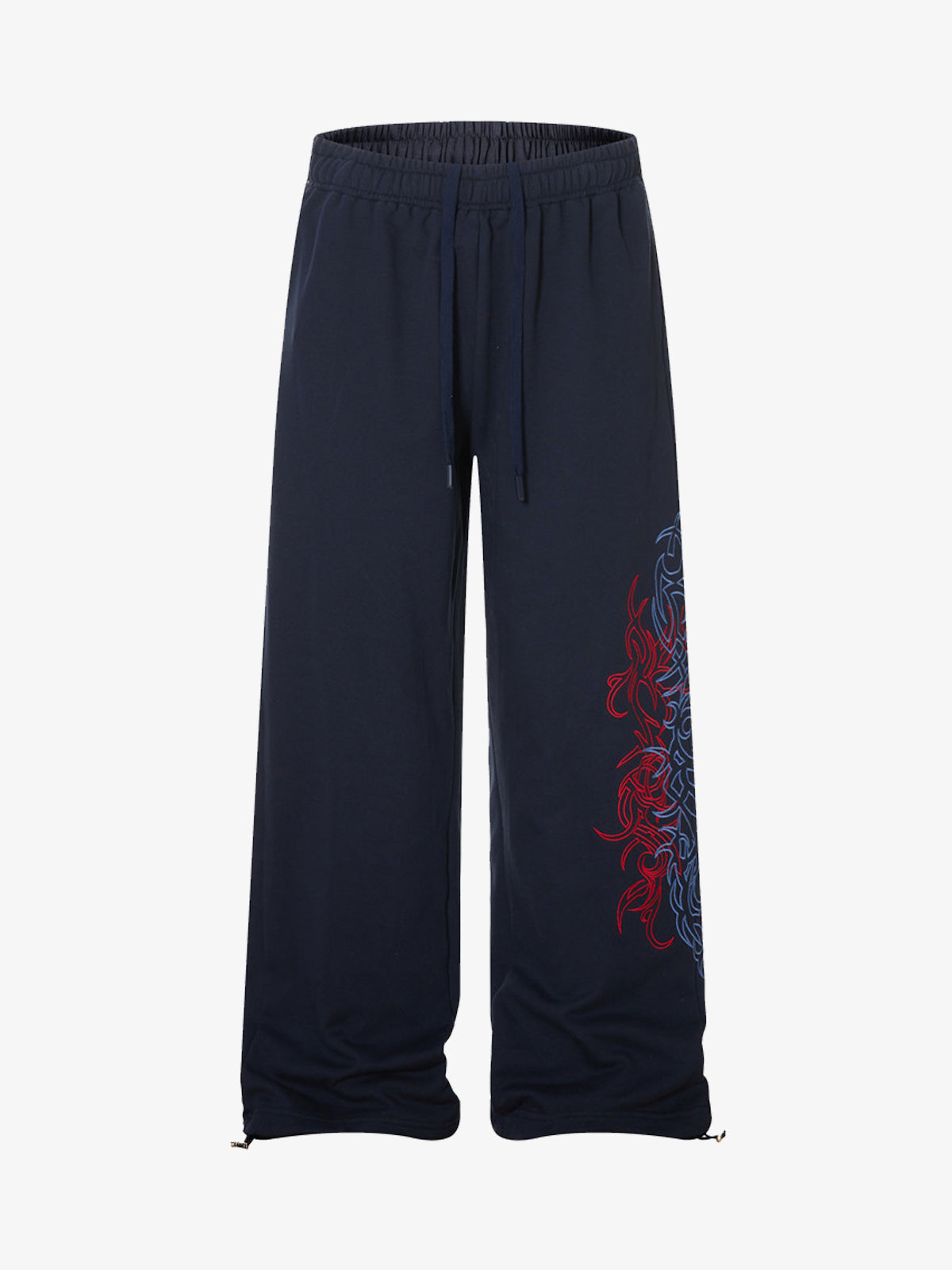 Stylish Wide-Leg Lounge Pants with Tribal Design for Comfort and Fashion 