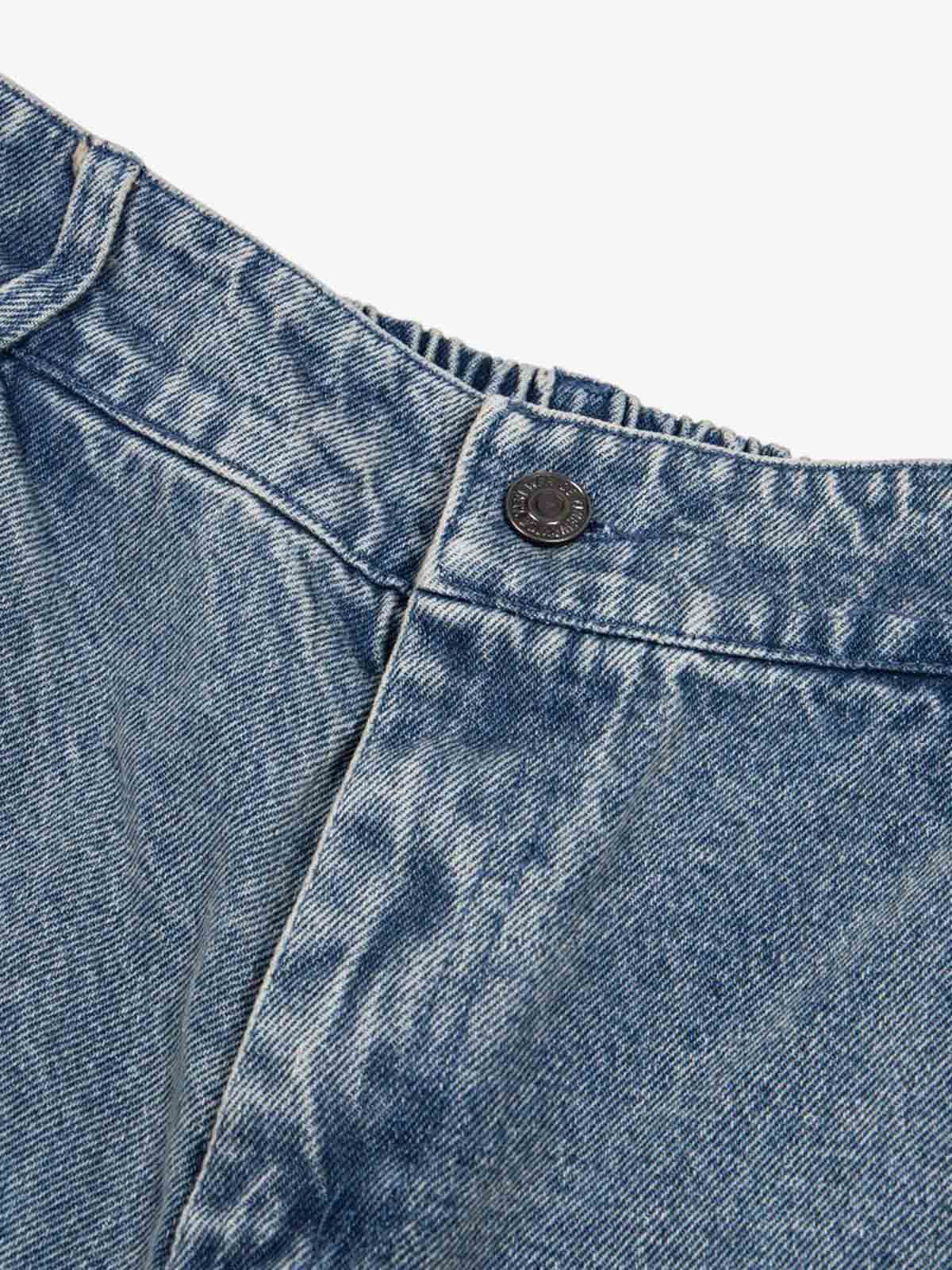 Hand-Painted Denim Jeans with Whimsical Designs for Women 