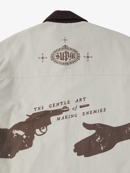 Supermade Retro Slogan Embroidered Canvas Set 