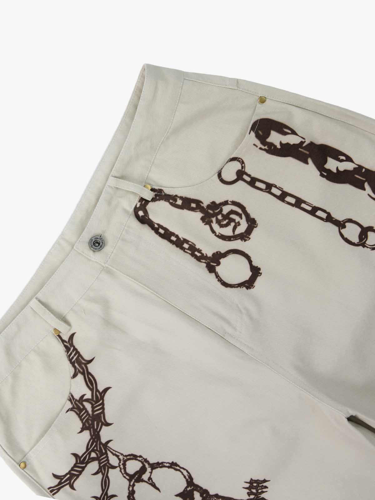 Supermade Retro Slogan Embroidered Canvas Set 