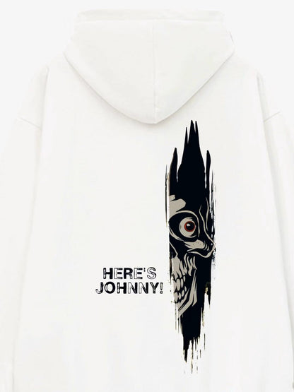 'Here's Johnny!' Graphic Design Hoodie 