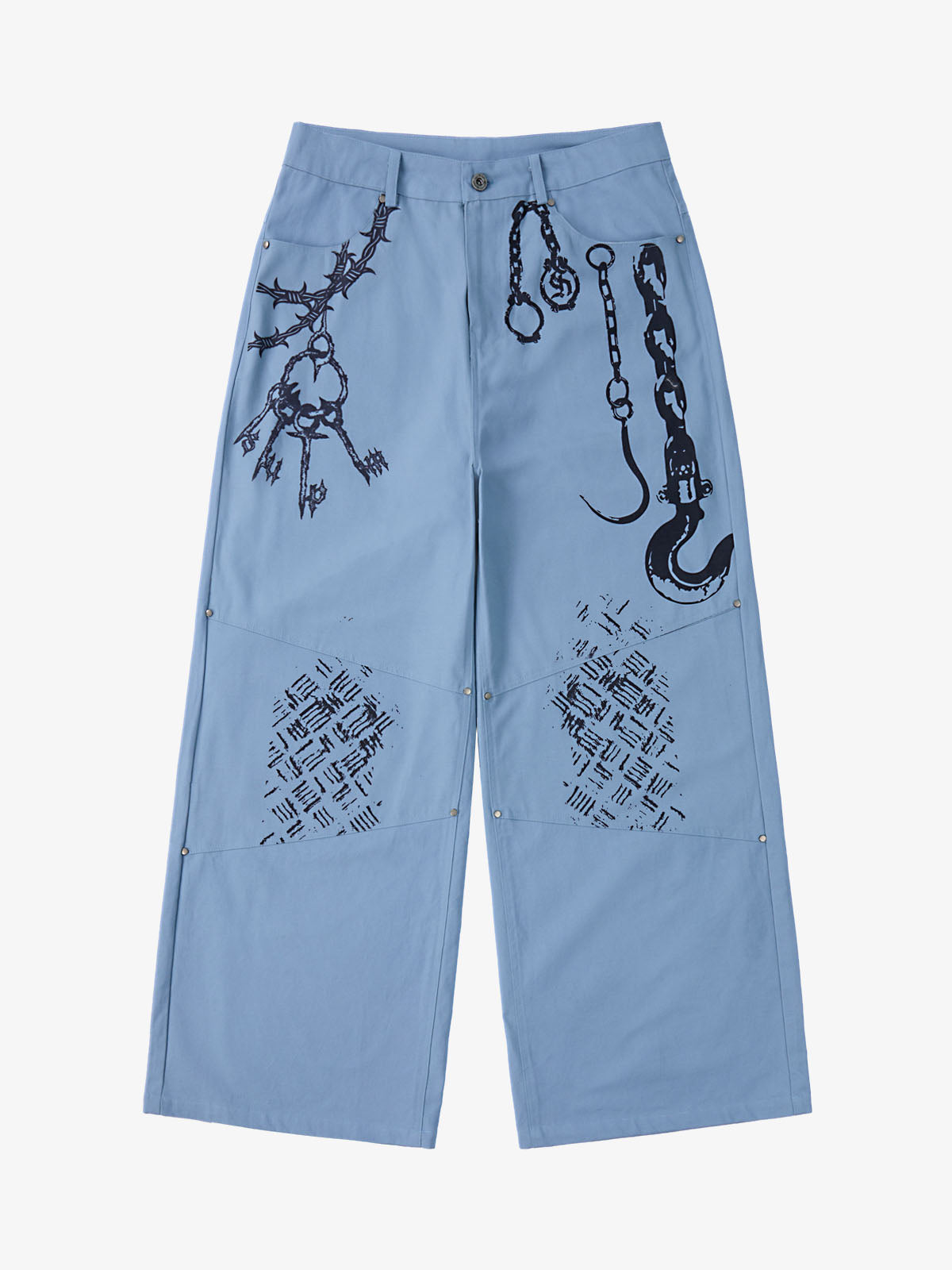 Supermade Retro Slogan Embroidered Canvas Set 