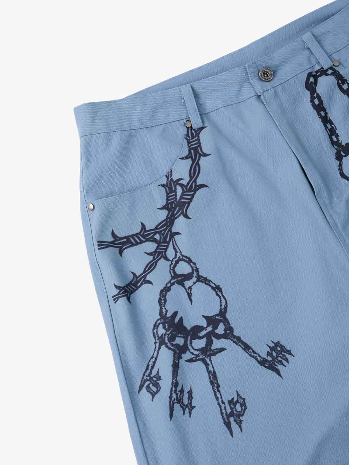 Supermade Retro Slogan Embroidered Canvas Set 