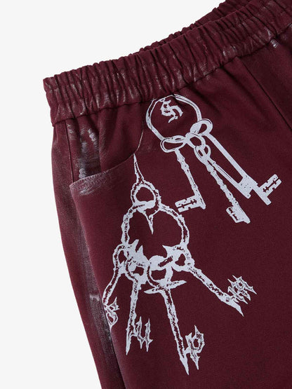 Supermad Logo Gothic Letter Print Set 