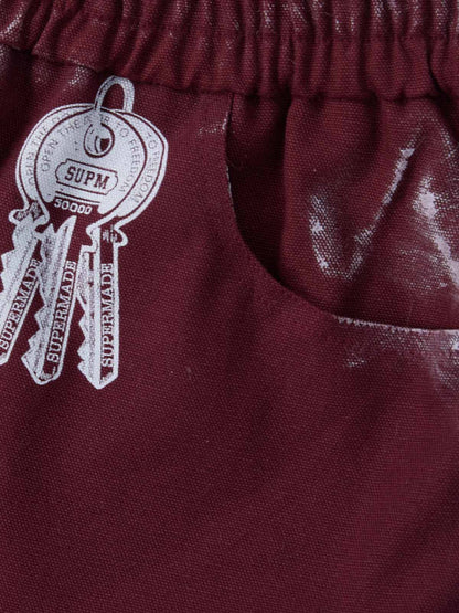 Supermad Logo Gothic Letter Print Set 