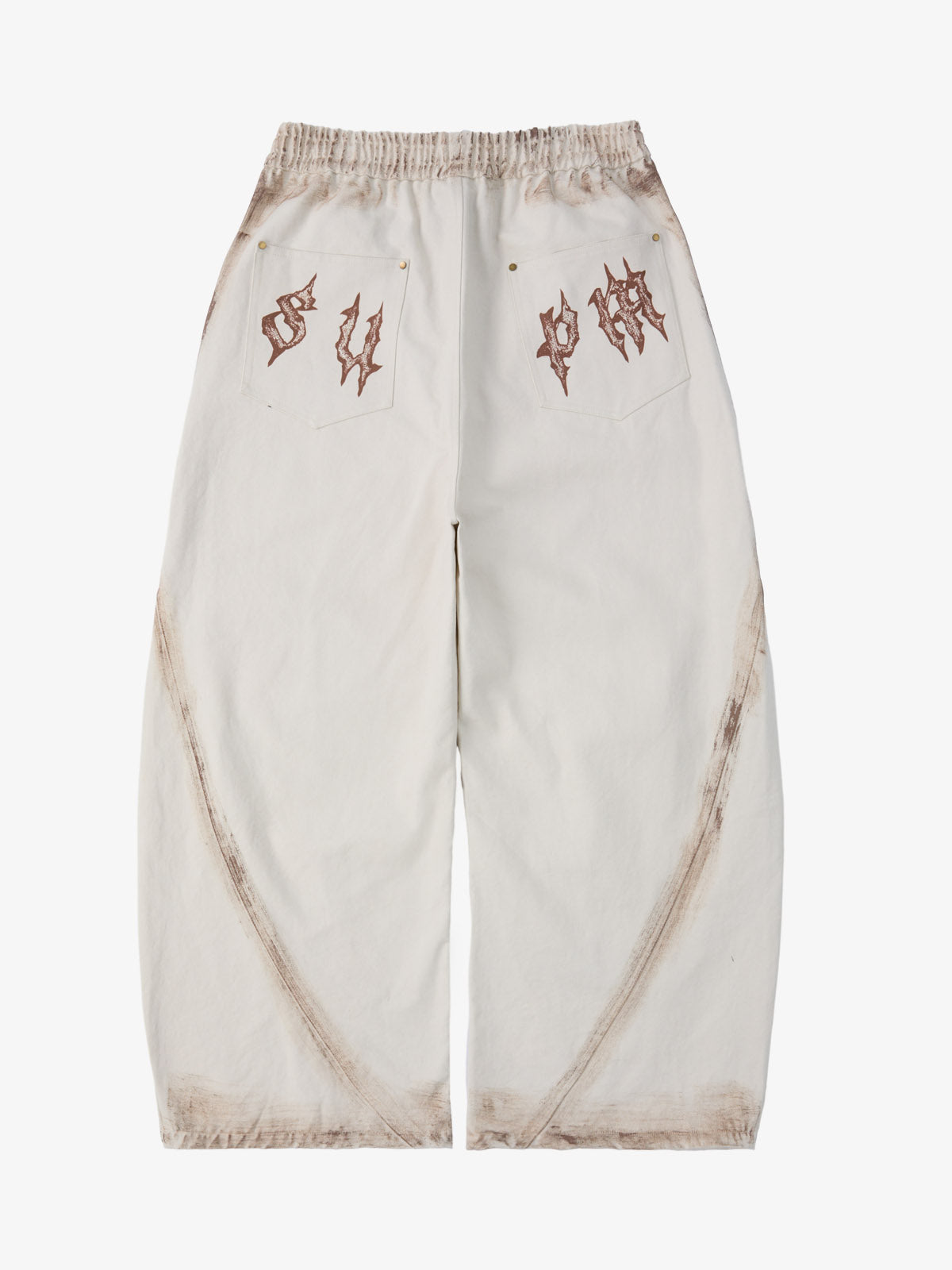 Supermad Logo Gothic Letter Print Set 