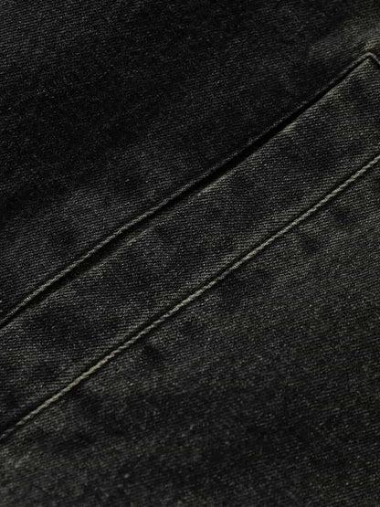 Winter-Ready Corduroy Jacket with Faux Fur Trim for Men 