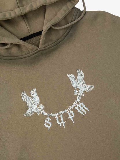 Supermade Distressed Embroidered Tie Dye Set 