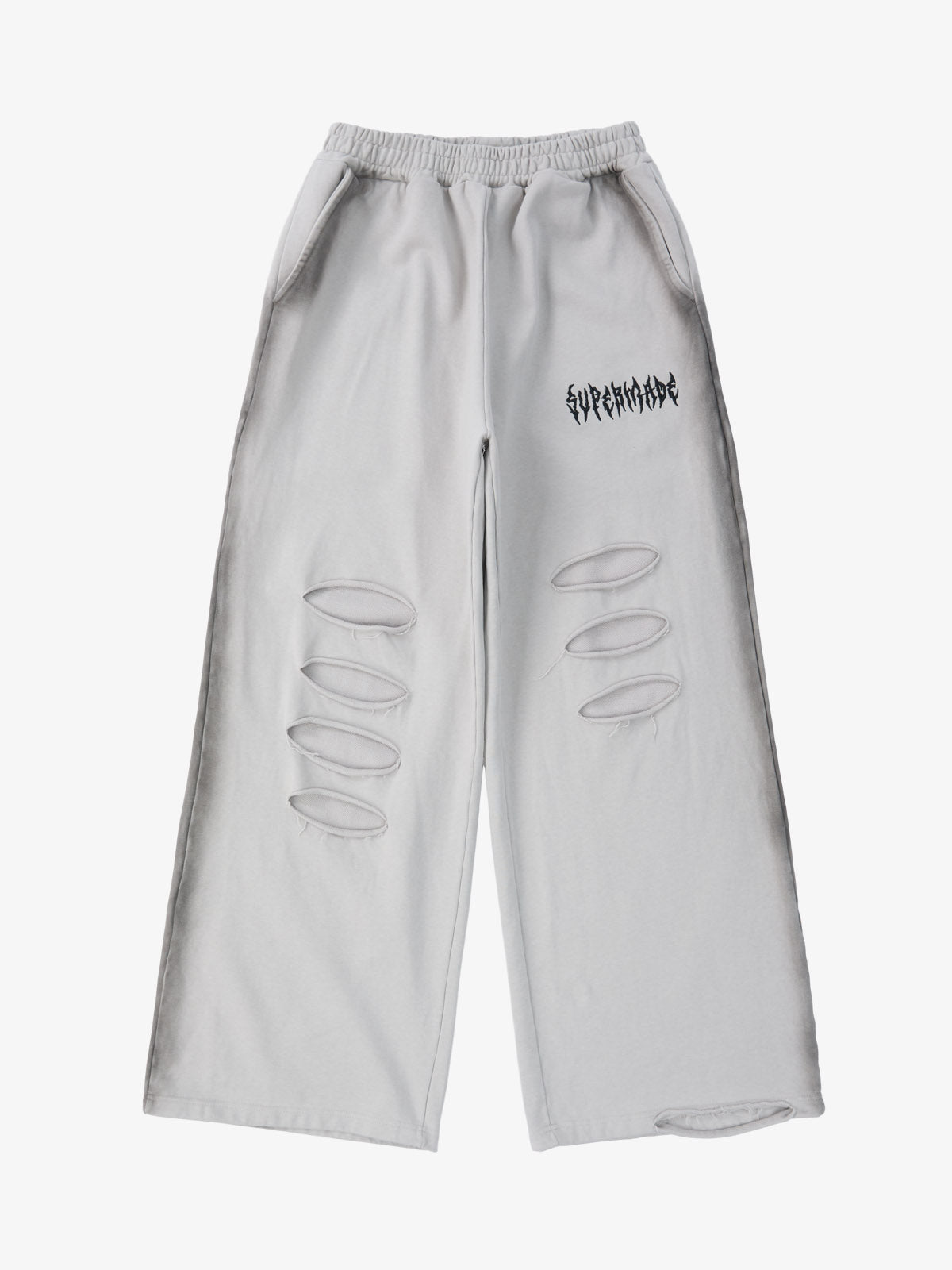 Supermade Distressed Embroidered Tie Dye Set 