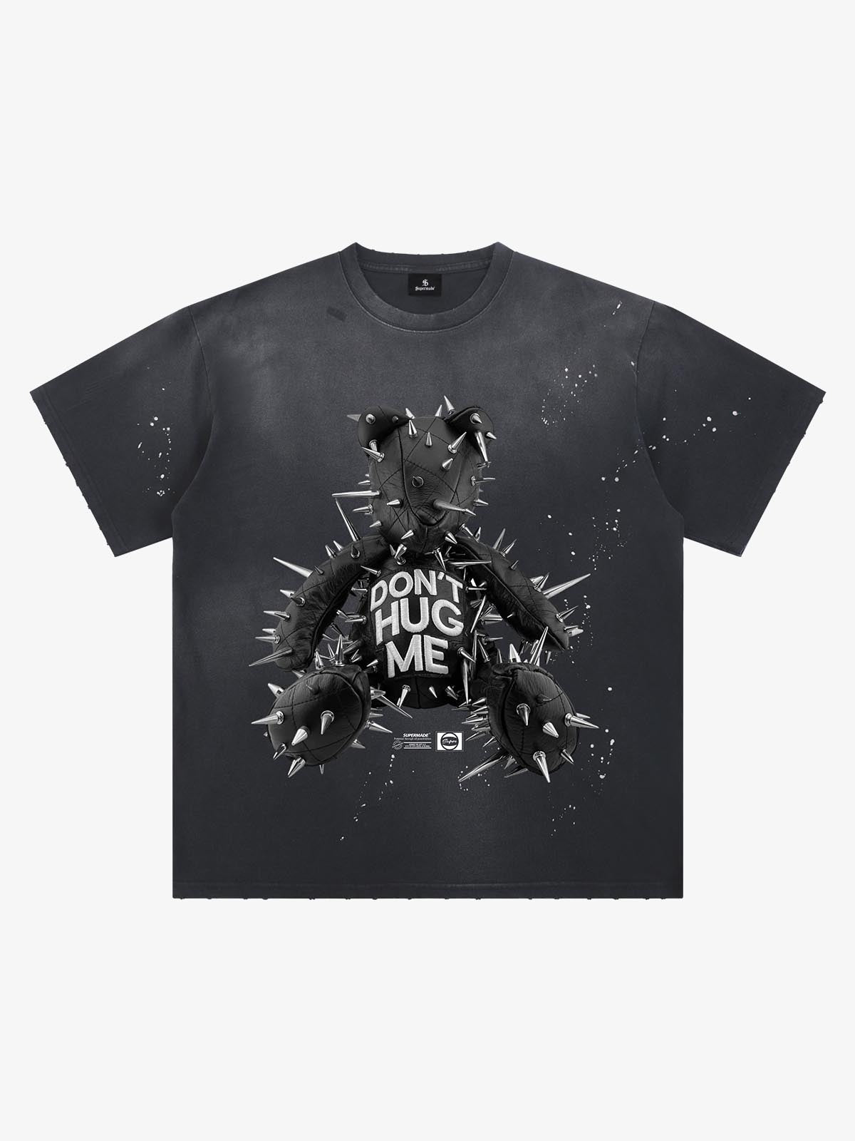 Snake and Sword Graphic T-Shirt with Bold Statement Design 