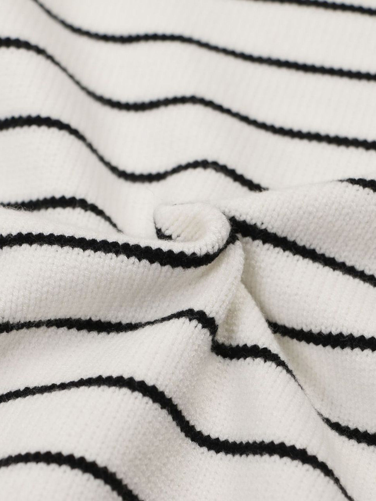 Striped Star-Embellished Sweater for Casual Elegance 