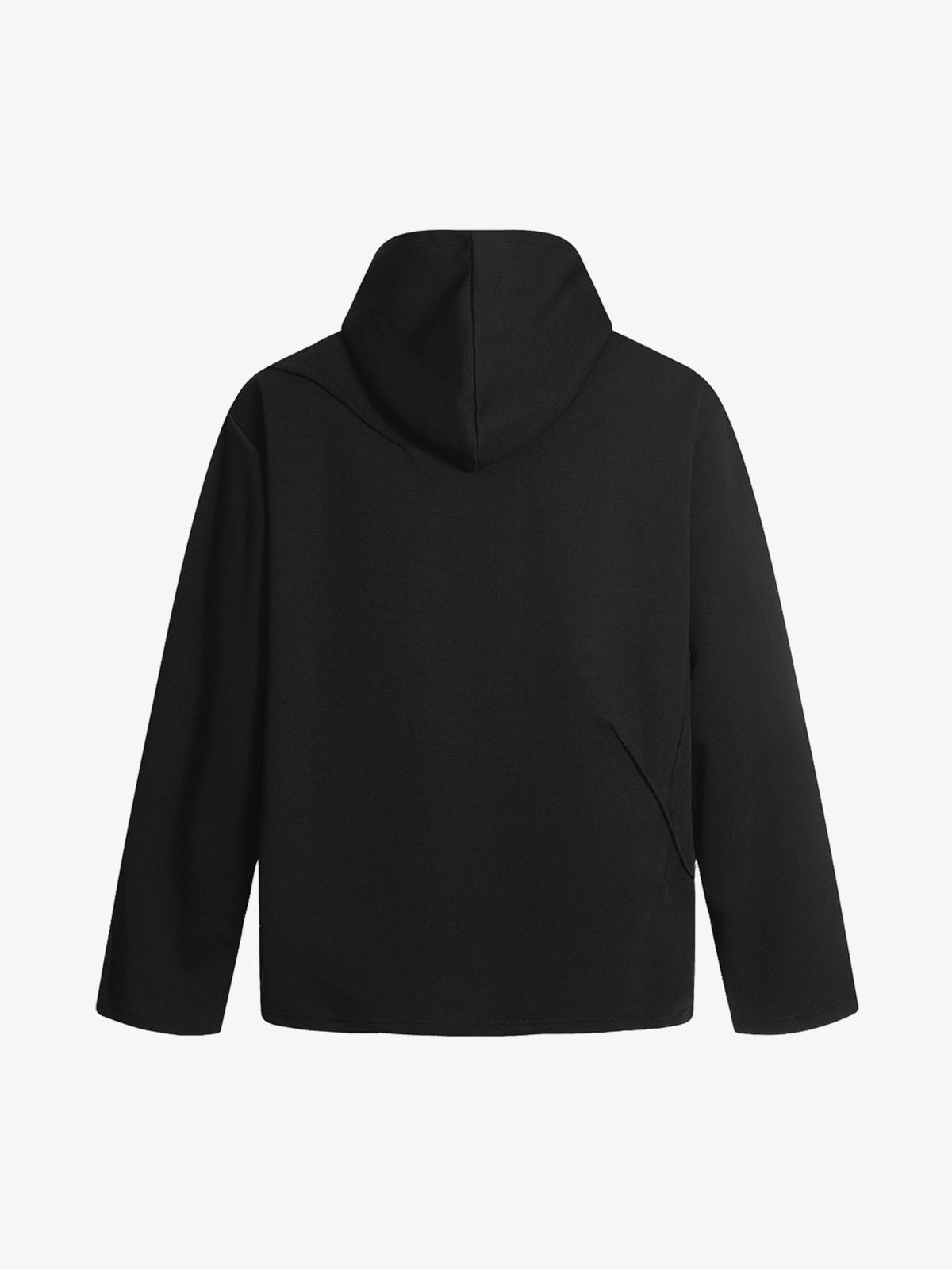 Clean Cut Asymmetric Seam Hoodie