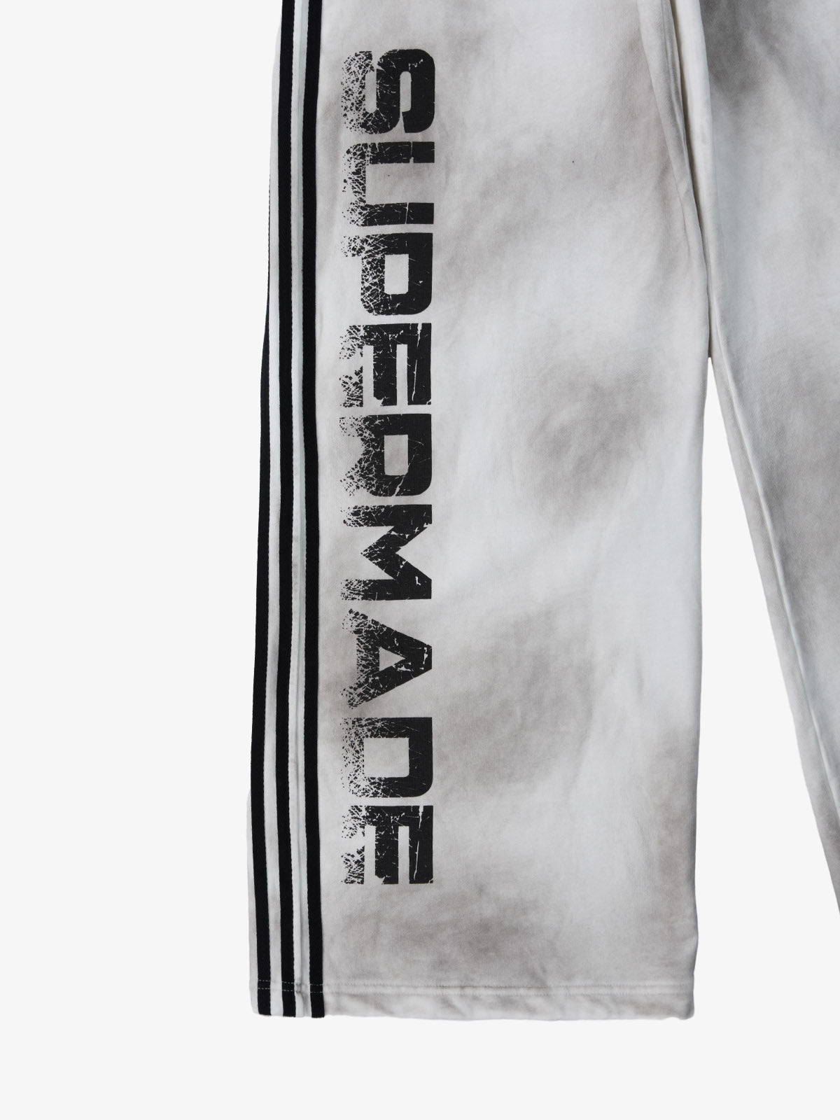 Supermade Vintage Distressed NO.3 Stand Collar Tracksuit 