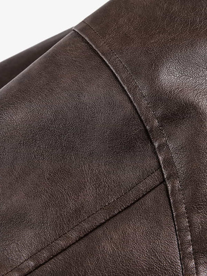 Stylish Faux Fur Trimmed Jacket for Winter Warmth and Fashion 