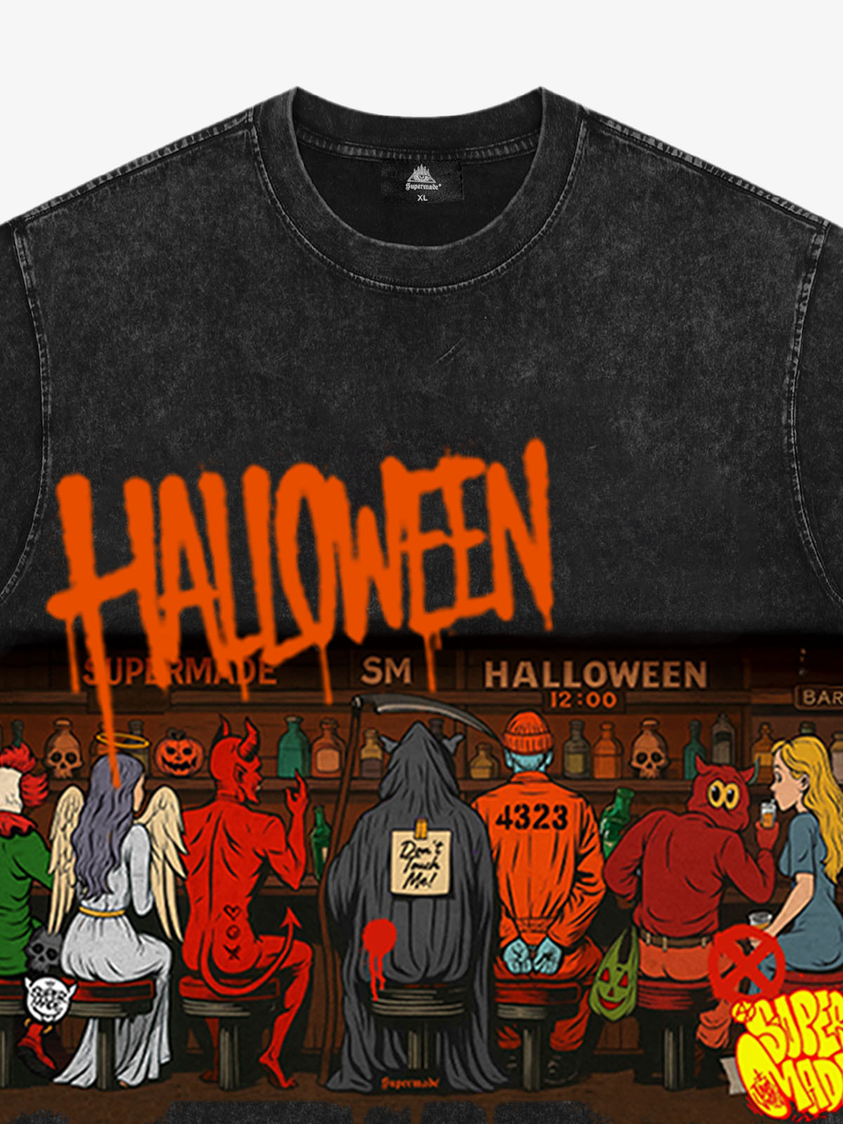 Thesupermade Halloween Pub Party T-shirt 