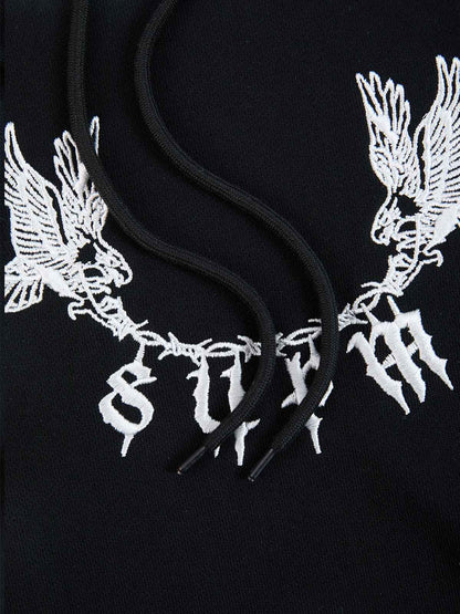 Supermade Distressed Embroidered Tie Dye Set