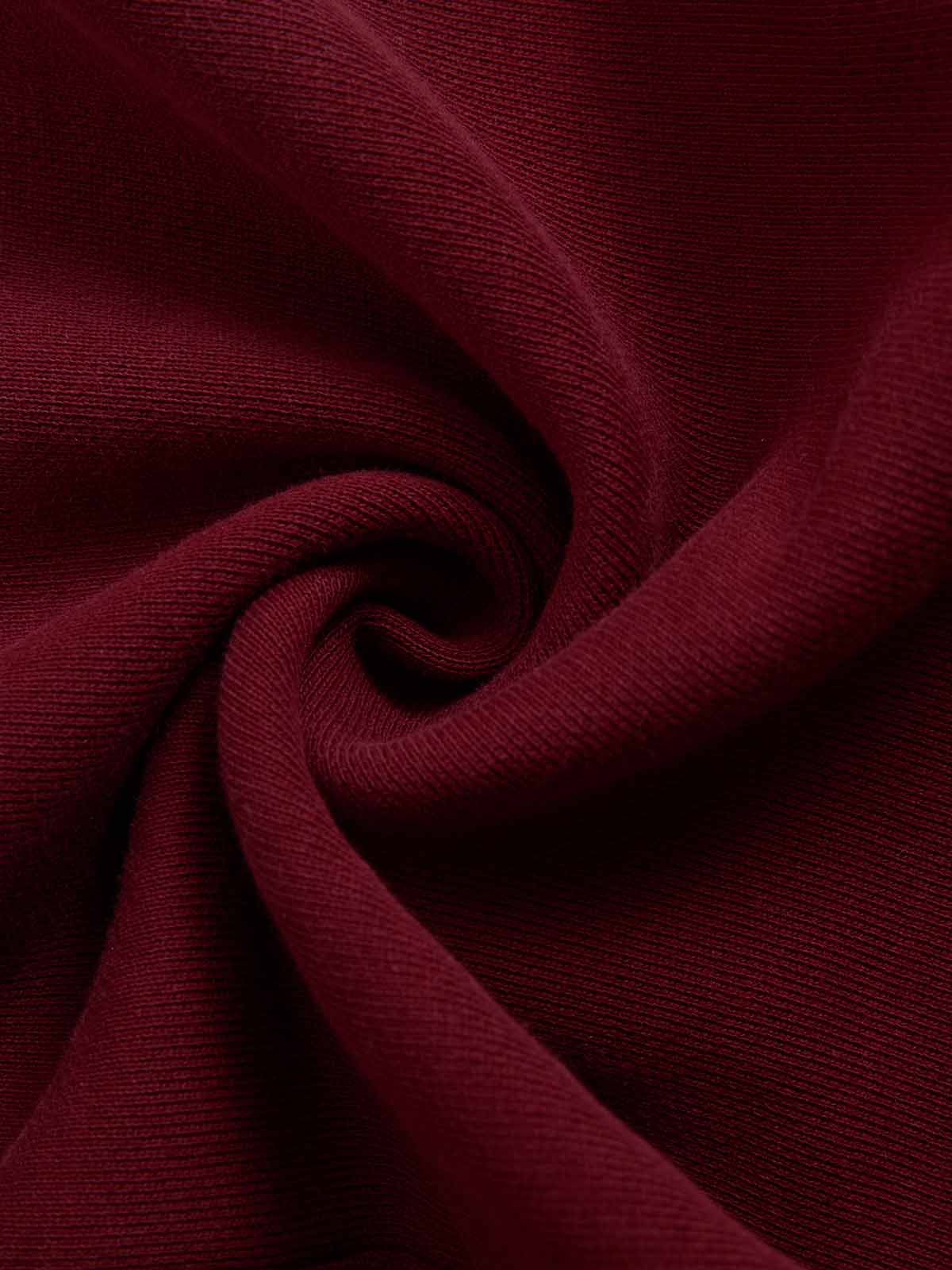 Supermade Vintage Distressed Print Patchwork Sweatshirt Set