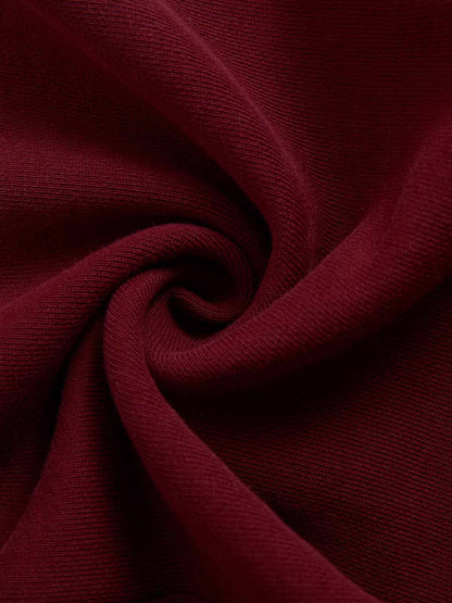 Supermade Vintage Distressed Print Patchwork Sweatshirt Set