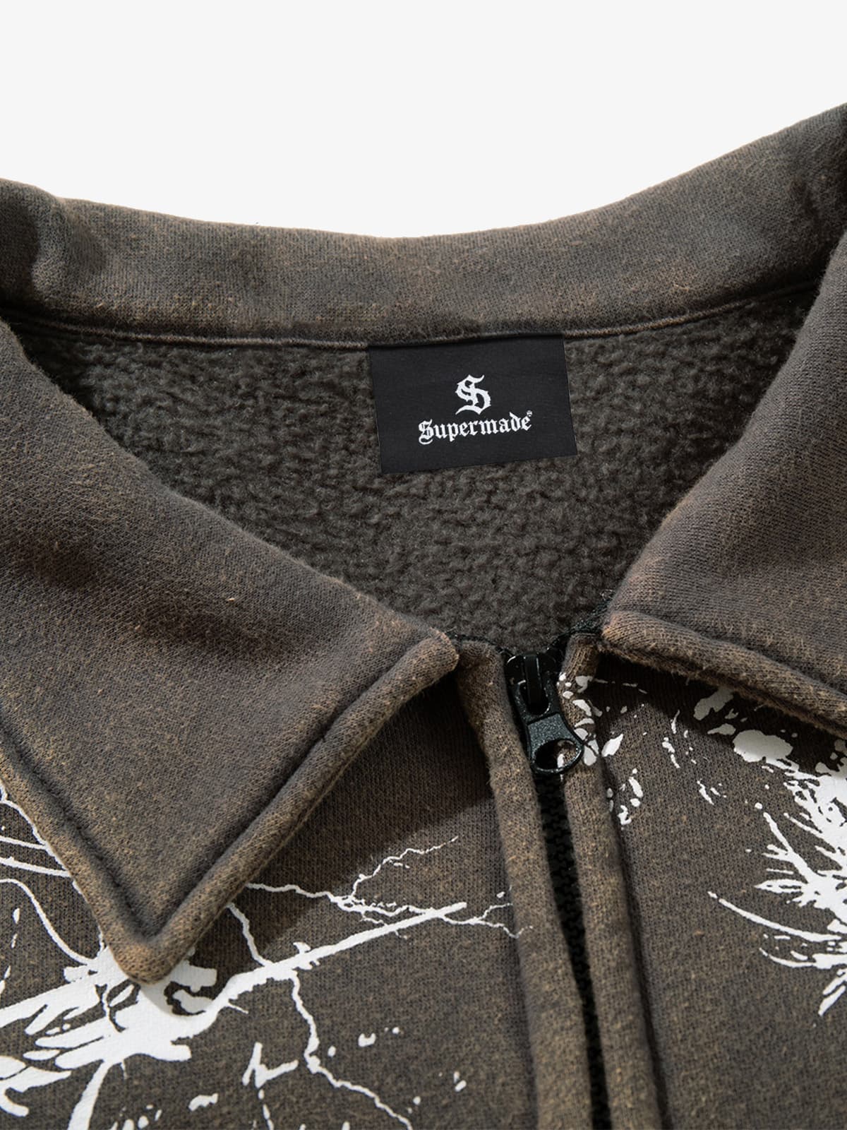 Skull Pattern Knit Sweater for Fall and Winter 