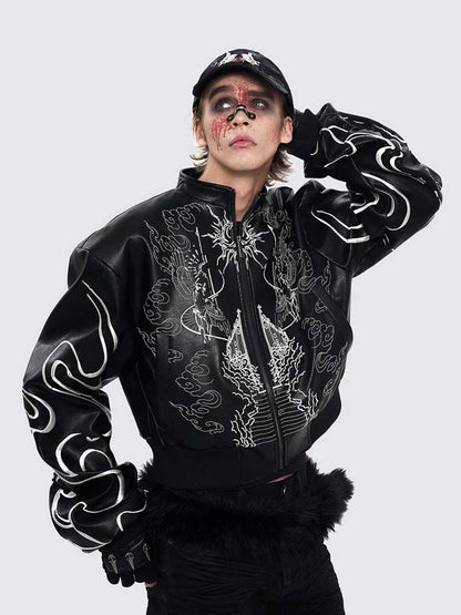 Edgy Spike-Embellished Sunglasses for Fashionistas 