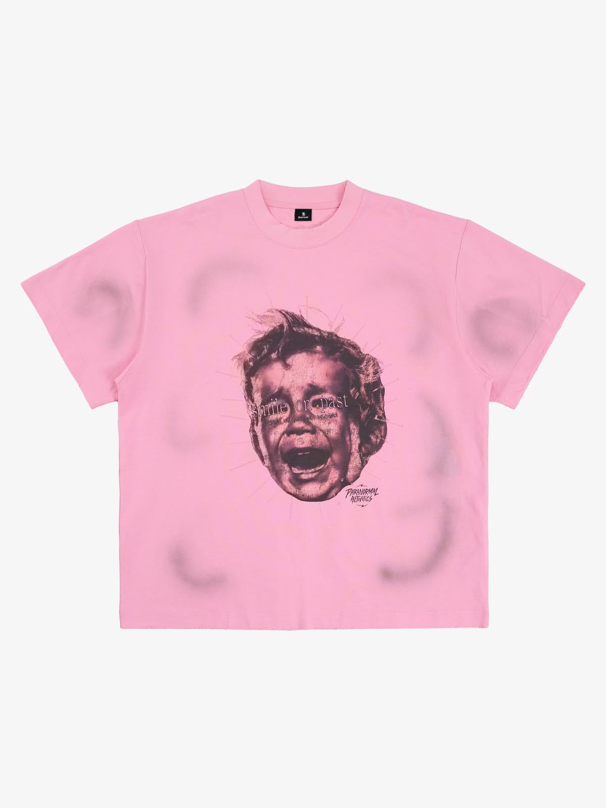 Street Retro Fun Portrait Print T-shirt