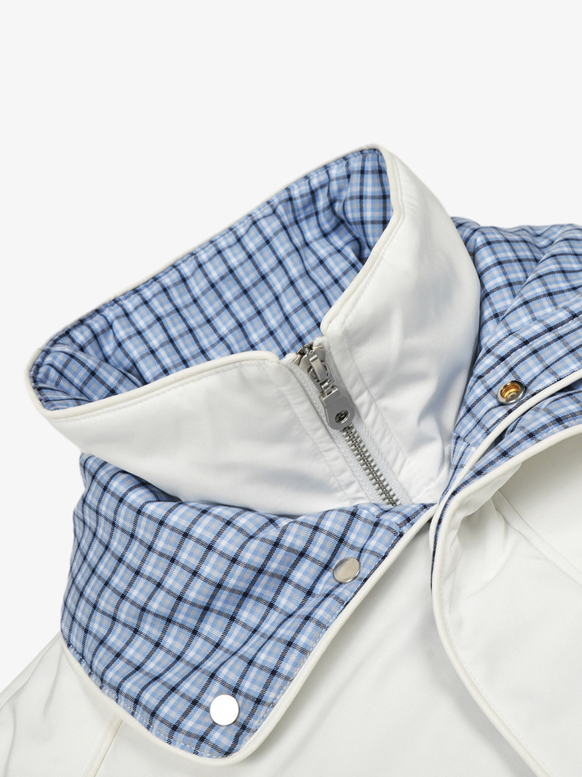 Stylish Black Bomber Jacket with Plaid Collar for Men - Perfect for Casual and Outdoor Wear 