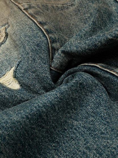 Distressed Denim Shorts for Summer - Stylish and Comfortable Everyday Wear 