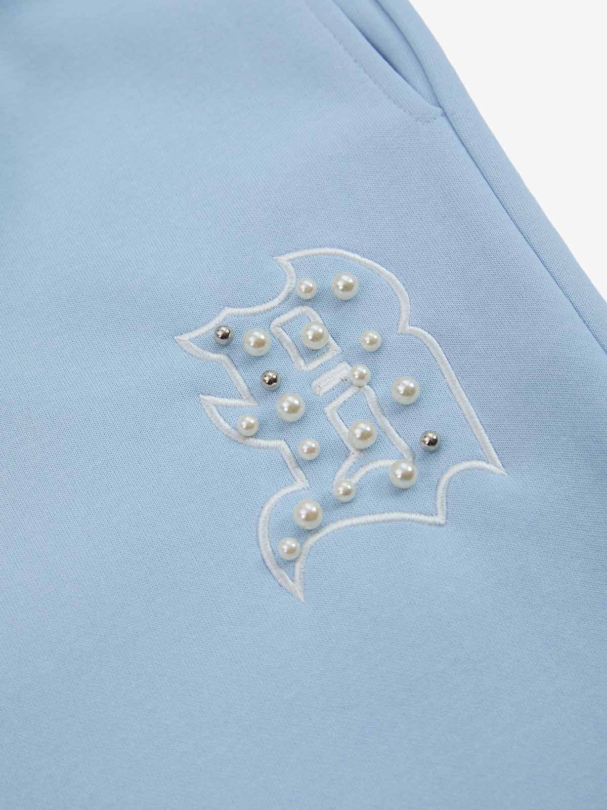 Supermade Pearl Embellished Zip Up Set