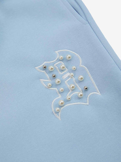 Supermade Pearl Embellished Zip Up Set