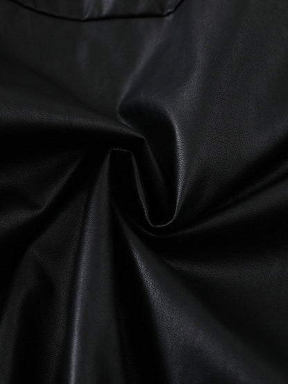 Stylish Black Puffer Jacket with High Neck and Bubble Sleeves for Women 