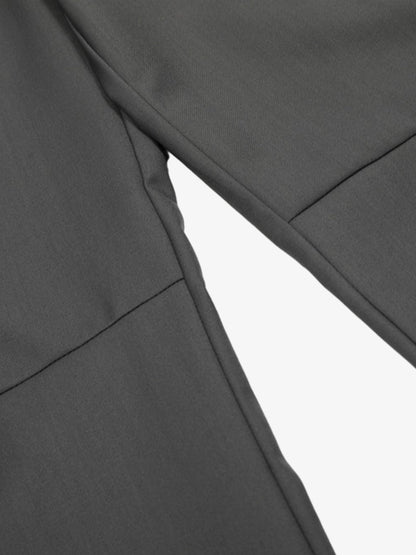 Adjustable Side Buttons Barrel Pants 