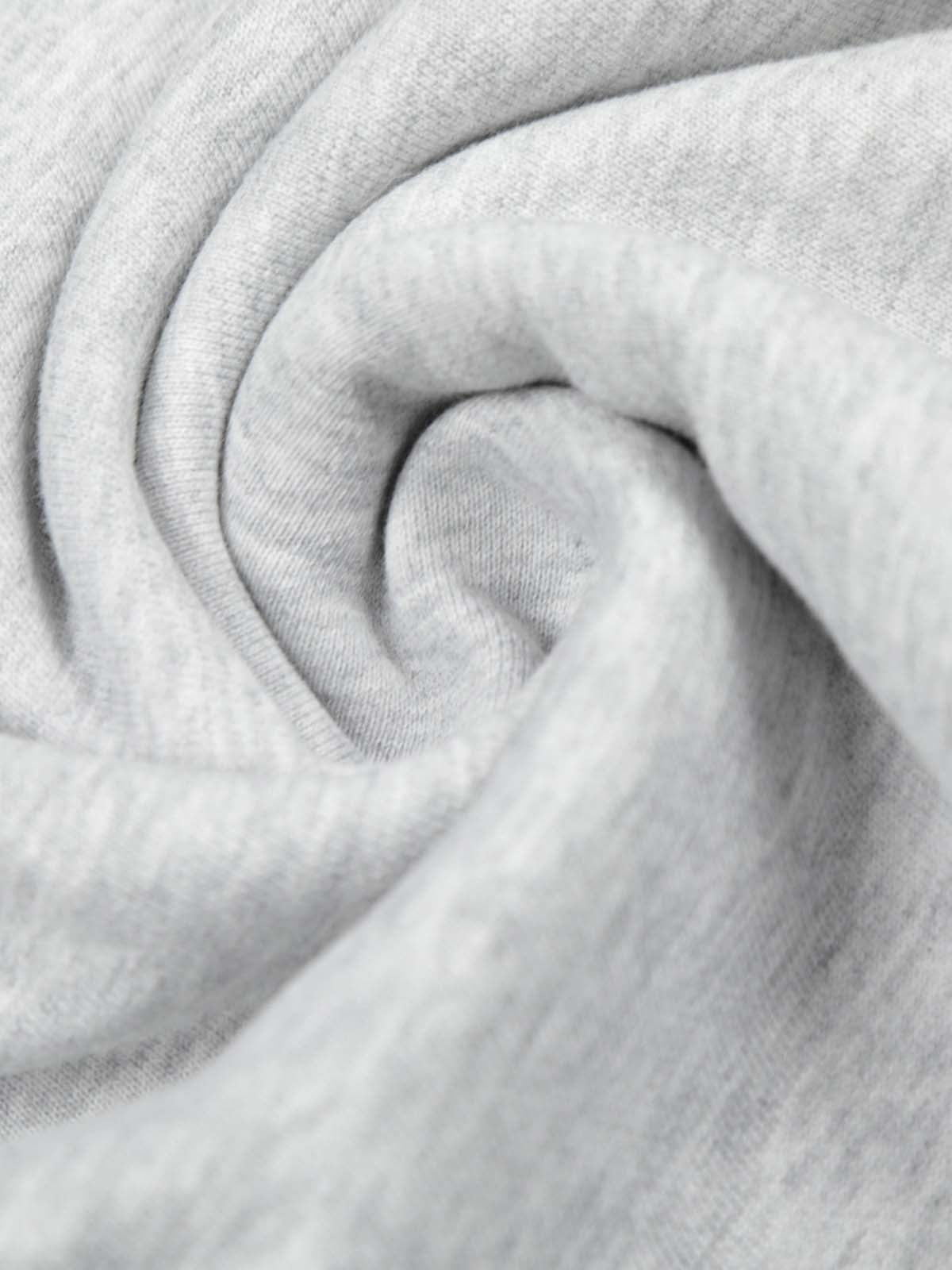 Floral Line Art Studded Pocket Hoodie