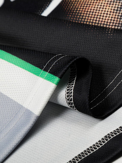 Polyester Supermade Dog Print Sports Jersey 