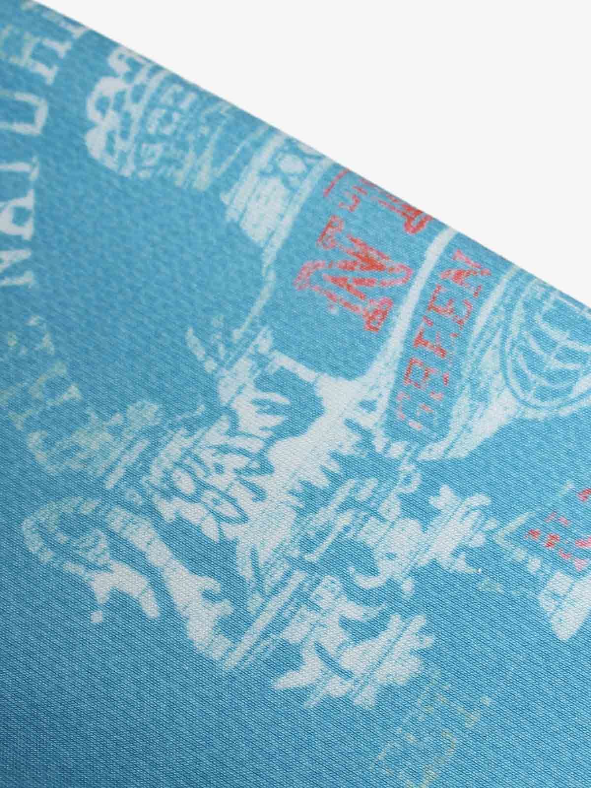 Stylish Graphic Hoodie with Unique Patchwork Design for Men