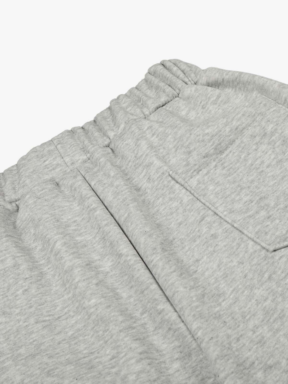 Star Patch Wide Leg Drawstring Sweatpants