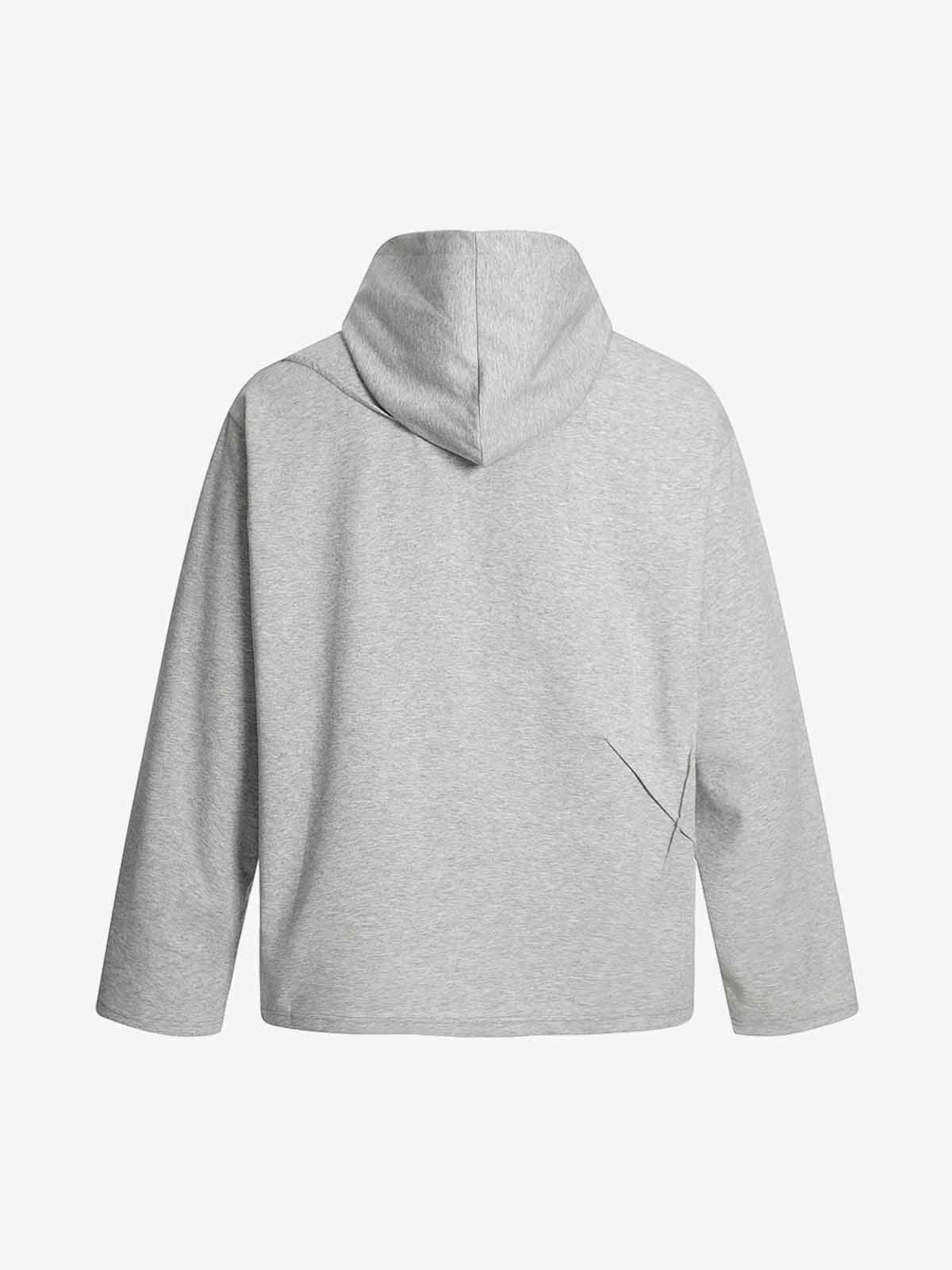 Clean Cut Asymmetric Seam Hoodie
