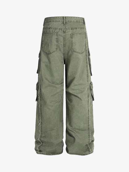 Multi-Pocket Cargo Pants for Men - Stylish and Functional Design 