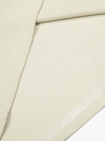 Cotton Long Sleeve Henley Shirt with Supermade Graphic Print?